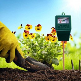 Misuratore di umidità del suolo Ln: sensore igrometro per la cura delle  piante - non è necessaria alcuna batteria